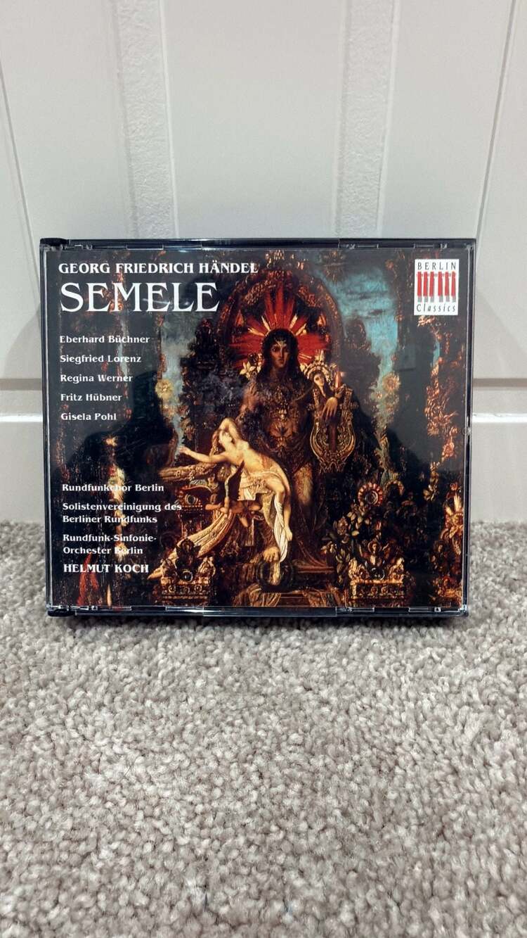 Georg Friedrich Händel Semele CD Box Set Berlin Classics Helmut Koch